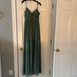 Eucalyptus Bridesmaid Dress from Azazie
